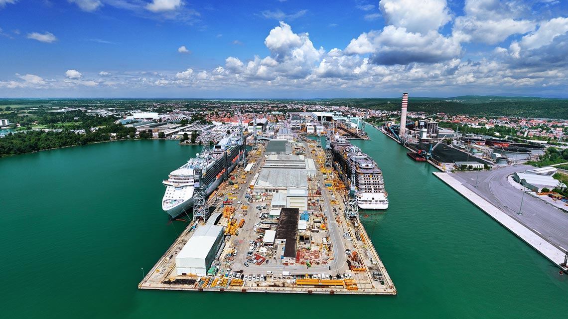 Fincantieri, consegnata a Monfalcone la nave da crociera Mein Schiff Flow